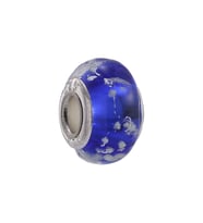 Nur Silver Murano Taşlı Gümüş Charm NUR-BL01788