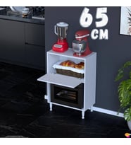 Eliusta Nova Çok Amaçlı Mutfak Modülü 65x87x32 cm Fırın Dolabı Ekmeklik ve Mutfak Düzenleyici