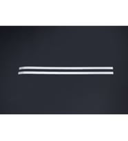 PEUGEOT PARTNER TEPEE UYUMLU SÜRGÜLÜ KAPI ÇITASI 2 PARÇA 2008-2018 PASLANMAZ KROM