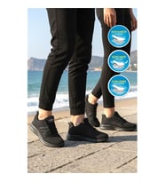 Walkway 2029 G Siyah Unisex Spor Ayakkabı