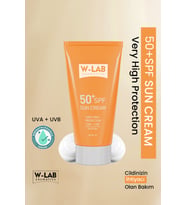 W-Lab Kozmetik Sun Cream SPF50+ Güneş Koruyucu 50 ML