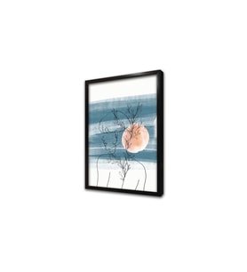 Line Art Kadın II Çerçeveli Mdf Tablo