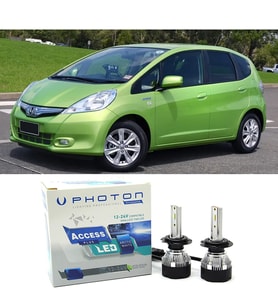Honda Jazz Uzun + Kısa Far Ampulü H4 Access Yeni Seri Beyaz 2008-2015