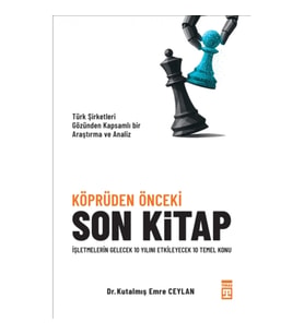 Köprüden Önceki Son Kitap