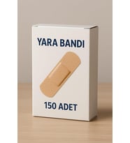 150 Adet Bez Yara Bandı (10'lu x15 Paket)
