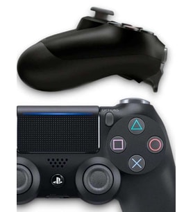 Ergonomik Titreşimli PS4 Oyun Kolu Kablosuz ve Kablolu