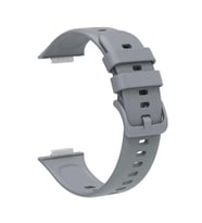 Microsonic Huawei Watch Fit 2 Kordon, Silicone Sport Band Gri