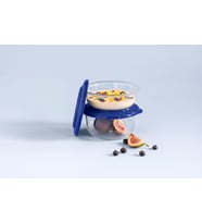 Kristalin Kase Gece Mavisi 275ml ve 450 ml set