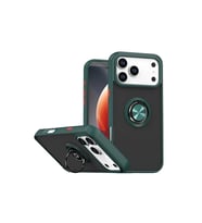 İphone 17 Montreal Yüzüklü Kapak - Yeşil