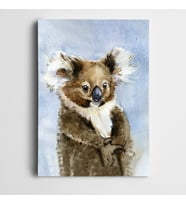 Sevimli Koala Kanvas Tablo