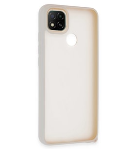 Redmi 9C Kılıf Elegant Kapak - Pudra