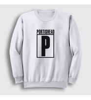 Presmono Unisex Beyaz Logo Müzik Portishead Sweatshirt 510961tt (Beyaz)