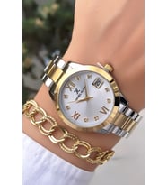 DANİEL KLEİN MARKA KADIN SAAT GOLD RENK AKSESUAR BİLEKLİK HEDİYELİ
