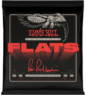 Ernie Ball Ekstra Hafif Pino Palladino Smoothie Flats Elektrikli Bas Dizeleri 38-98 Ölçer