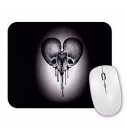 Coraçao Skull Mouse Pad