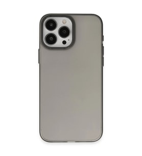 Apple iPhone 15 Pro Max Kılıf Modos Metal Kapak - Siyah
