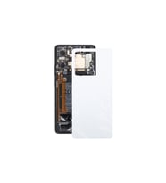 Xiaomi Redmi Note 13 5G Arka Kapak - Arka Pil Batarya Kapağı - 2312DRAABG 2312DRAABI Uyumlu (Beyaz)