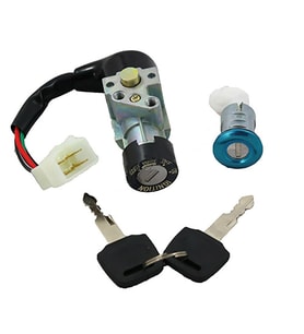 HONDA BEAT - ACTİVA 100 KONTAK SETİ OEM (ESKİ TENEKE KASA) -ARASMOTO (Siyah)