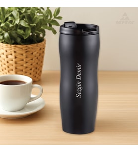 Kişiye Özel Kendin Tasarla 400 ML Siyah Termos