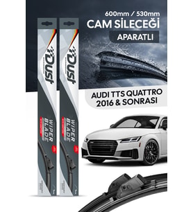 Audi TTS Quattro 2016-Sonrası Uyumlu Silecek Takımı 600MM/530MM S13