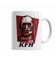 Kentucky Fried Human Attack of titan    Kupa Bardak Porselen
