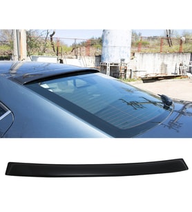 Skoda Octavia Rs Cam Üstü Spoiler Piona Black Spoyler  2013+ İthal