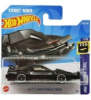 Hot Wheels - K.I.T.T. Super Persuit Mode - Hw Screen Time 7/10 - Hcv39 - Short Card - Knight Rider - (Çok Renkli)