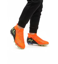 Playup Siyah Fuşya Bilekten Çoraplı Unisex Krampon GK-252-153 G (Turuncu-Sıyah)