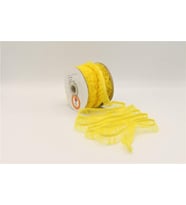 Fırfırlı Lastikler 18 mm Genişlik - 25 mt Sarı