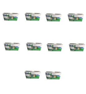 Burpak Jelatinli Tahta Ahşap Bambu Karıştırıcı Çubuk Kaşık - 12 Cm. - 200 Adetlik 10 Paket