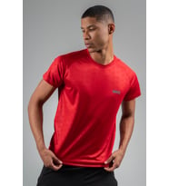 Maraton Regular Erkek Bisiklet Yaka Kırmızı T-shirt
