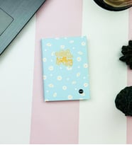 Regret Nothing Tasarımlı Sert Kapaklı Mini Defter