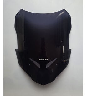 MOTOCAM Yamaha Tracer 9 GT Ön Cam 2021-2024 Model 39cm Siyah Renkli 4mm SPORTİF