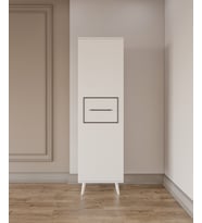 FİX TEK KAPAKLI 4 BÖLMELİ DOLAP