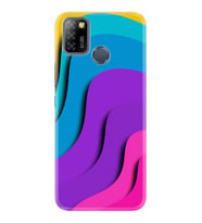 INFINIX Smart 4 5 6 Zero 8 S5 Pro Kılıf Desemli Silikon Renk Cümbüşü 1631