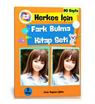 Herkes İçin Fark Bulma Kitap Seti (80 Sayfa)