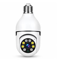 UltraTekno Yoosee APP 360 Derece WiFi Ampul Kamera E27 1080P Gece Görüşlü Bebek Güvenlik Kamerası