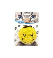 Jooys Amigurumi Kedi Oyuncağı Sarı Emoji
