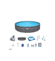 Bestway® APX 365™ 561JZ Yuvarlak Prefabrik Havuz Seti 6,71 m x 1,32 m BW581