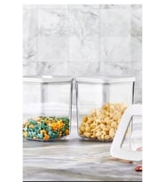 Vip Vp-314 Kare Şeffaf 3x1000 Ml Saklama Kabı