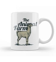 The Animal Farm Llama Kupa Bardak Porselen