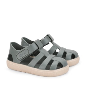 Igor BAY Çocuk Cırtlı Sandalet S10340 GREEN