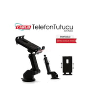 Carub Oto Telefon Tutucu Cama Vantuslu Uzayan Kollu
