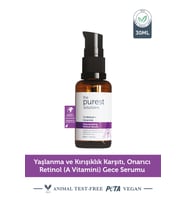 The Purest Solutions Vita-a Serum & Onarıcı & Besleyici Retinol Serum (1% Retinol + Ceramide) TPS201