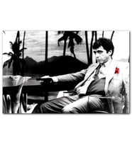 Cakatablo Al Pacino Tony Montana Yaralı Yüz MDF Tablo