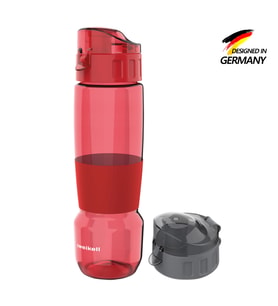 Zweikell Yılbaşı Kırmızısı BPA İçermez 650 ml Tritan Suluk