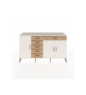 Hyperion Konsol 3 Raflı 6 Çekmeceli 3 Kapaklı 176x44x99 Aytaşı-Aytaşı/Çam