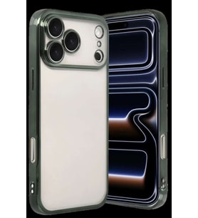 iPhone 17 Pro Max Razer Lensli Silikon - Yeşil