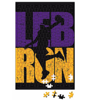 Lebron James Lakers Colors Puzzle 240 Parça Yapboz
