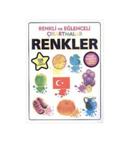 Renkli ve Eğlenceli Çıkartmalar Renkler Parıltı Yay